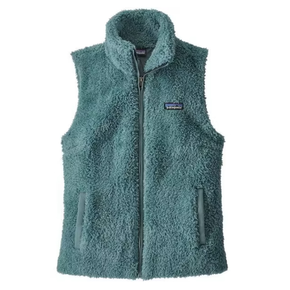 Patagonia Vest Drifter Turquoise Los Gatos Size XS Cozy Warm Zip up